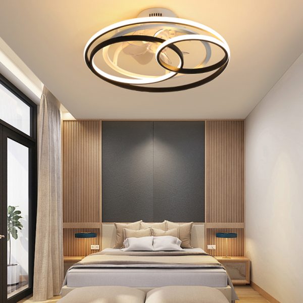 bedroom led light ceiling fan light 2