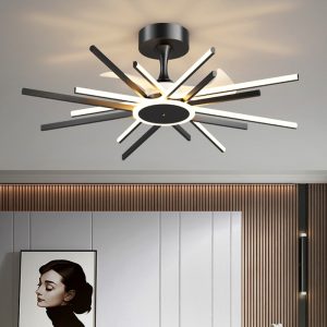 ceiling fan with led light and remote 1