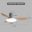 retractable ceiling fan with led light for bedroom living room 8