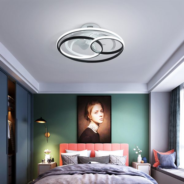 bedroom led light ceiling fan light 5