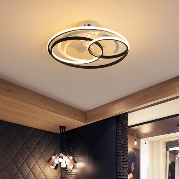 bedroom led light ceiling fan light 4