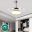 invisible ceiling fan chandelier 7