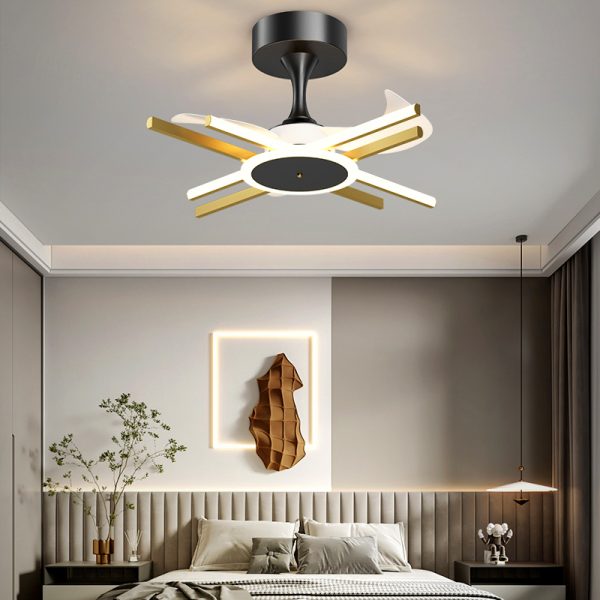 ceiling fan with led light and remote 5