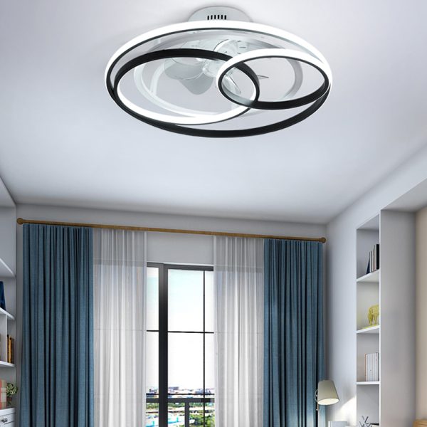 bedroom led light ceiling fan light 3