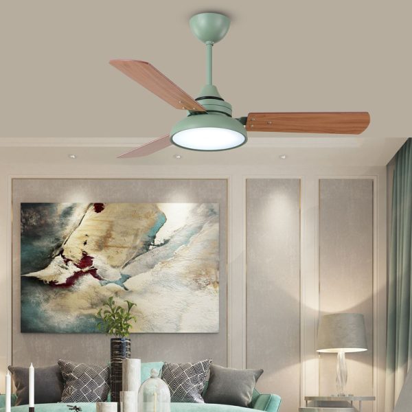 modern wood ceiling fan with light 4