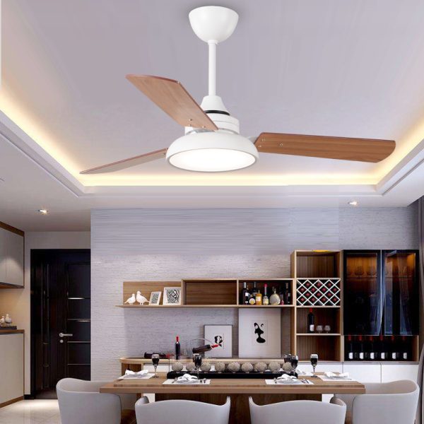 modern wood ceiling fan with light 1