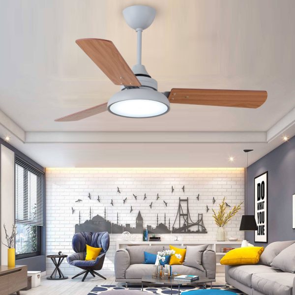 modern wood ceiling fan with light 5