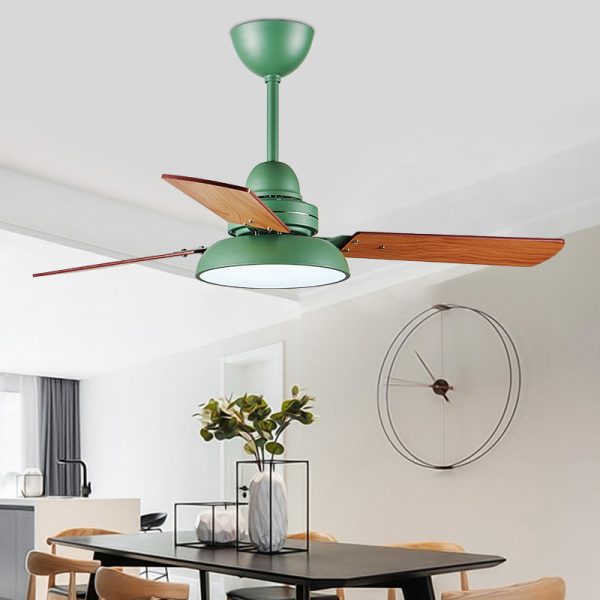 modern wood ceiling fan with light 2